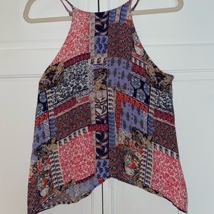 Elodie patchwork tank top. Size small. Used.
